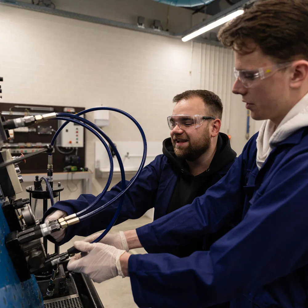 Praktische cursus pneumatiek en hydrauliek